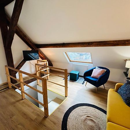 Apartamento Les Toits De Thillois Hypercentre Reims Exterior foto