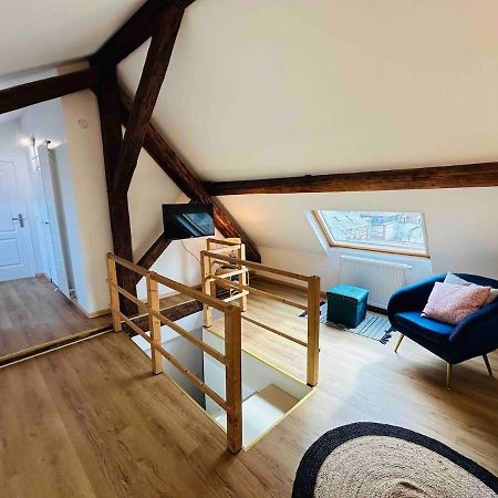 Apartamento Les Toits De Thillois Hypercentre Reims Exterior foto