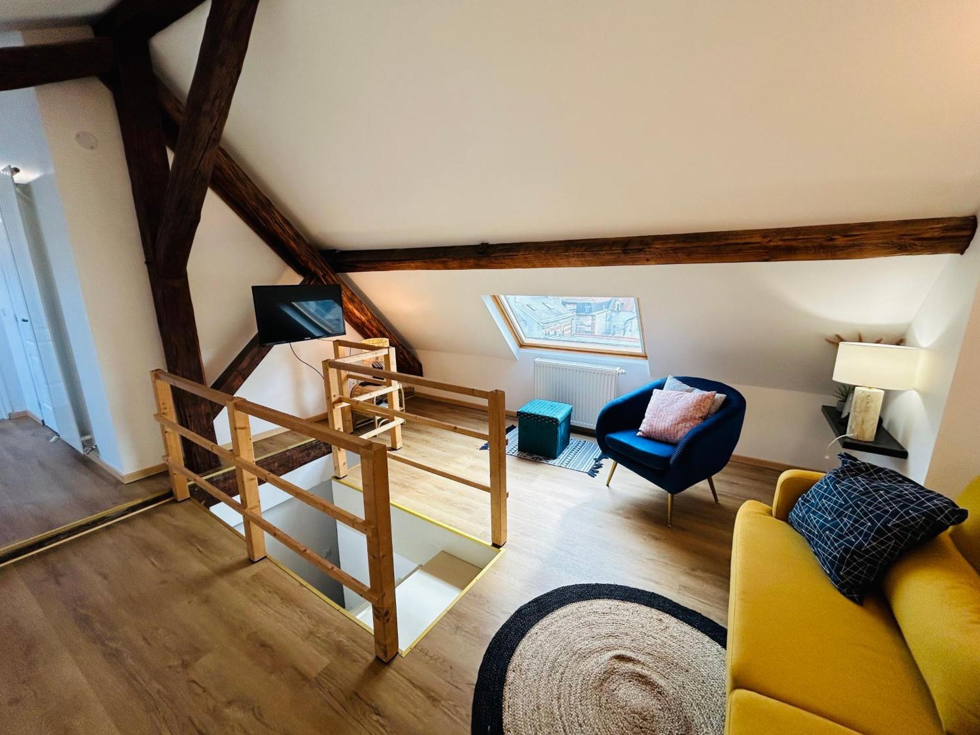 Apartamento Les Toits De Thillois Hypercentre Reims Exterior foto