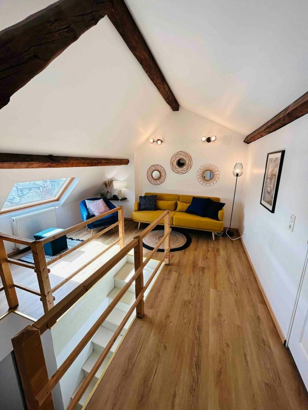 Apartamento Les Toits De Thillois Hypercentre Reims Exterior foto
